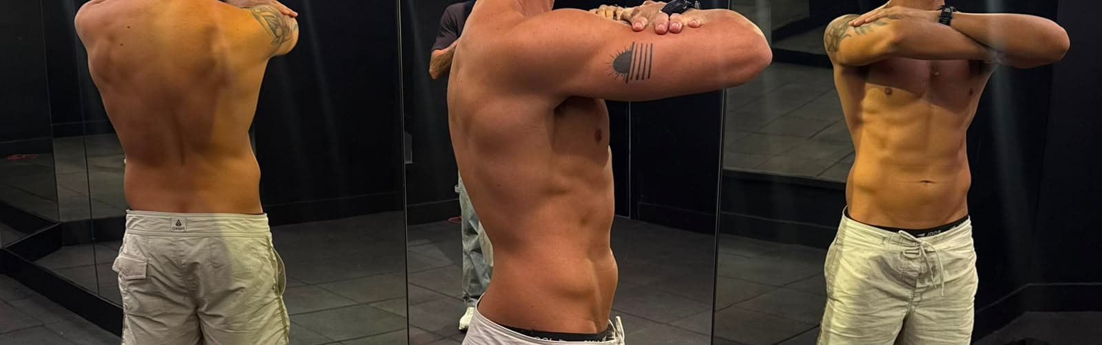 Progressão em 3 estágios — perda de gordura abdominal